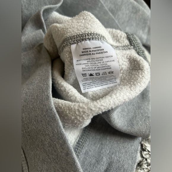 Nike Sportswear Club Fleece Pullover Hoodie Dark Grey Heather Men’s Small - Picture 5 of 5